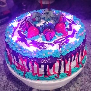 Colorful Artistic Cake Decor